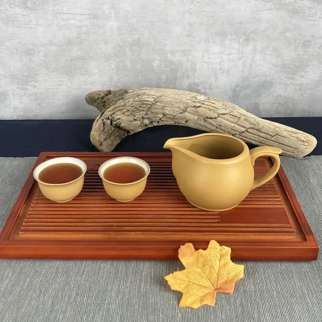 【台灣製造】經典紫砂茶海 公道杯 300cc 台灣鶯歌陶藝(茶具 茶壺朱泥 紫砂 段泥 公杯 分茶器)