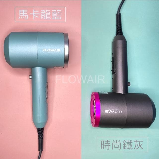 【FLOWAIR】沙龍級負離子吹風機 速乾科技 護髮 降噪 輕量吹風機 2色可選(BSMI檢驗合格商品)