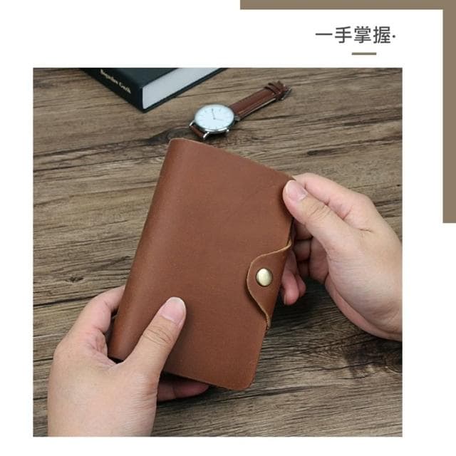 【玩皮工坊】母親節禮物 真皮瘋馬牛皮復古10卡位男士皮夾皮包錢包中夾男夾LH806(單色選)