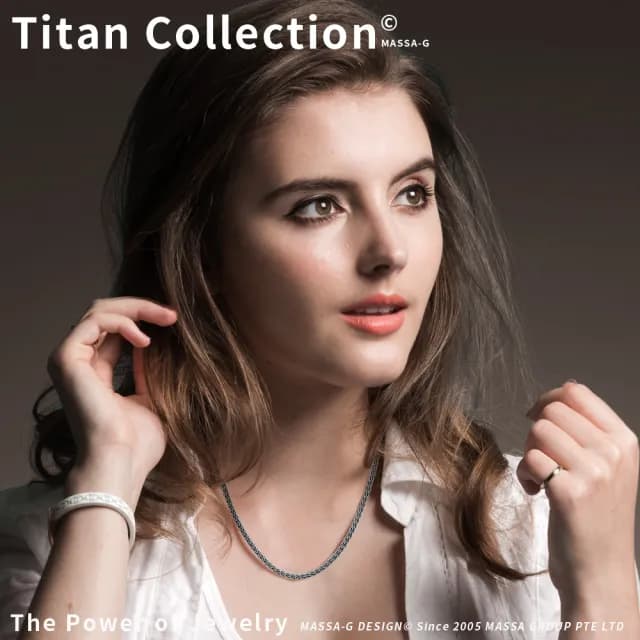 【MASSA-G 】Titan X1 Mini 3mm超合金鍺鈦項鍊