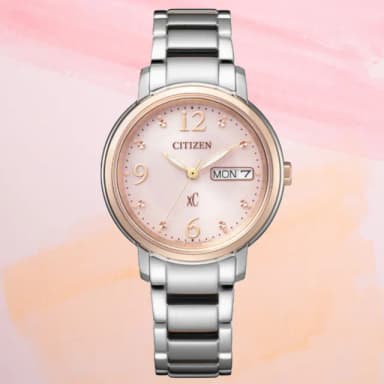 【CITIZEN 星辰】xC系列 光動能時尚腕錶 畢業禮物 送禮 推薦(EW2425-57W)