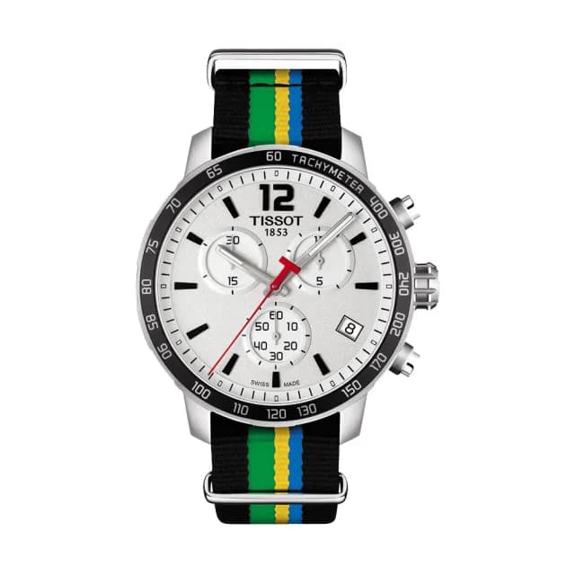 【TISSOT 天梭 官方授權】QUICKSTER 2015 特別版運動手錶-銀/42mm 男錶 禮物 推薦(T0954171703702)