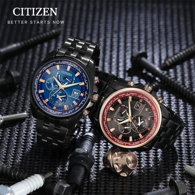 【CITIZEN 星辰】限量 台灣25周年限定 光動能電波手錶 母親節 禮物 男錶(AT9124-88E)
