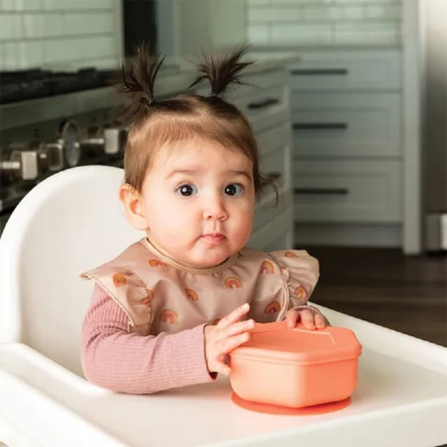 【Tiny Twinkle】美國 安心矽膠吸盤餐碗(多款可選/學習餐具/兒童餐具)