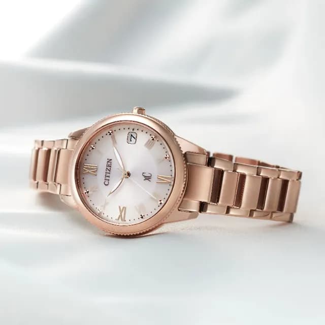 【CITIZEN 星辰】XC 亞洲限定推薦款 光動能女錶 手錶 禮物 送禮(EO1232-56W)