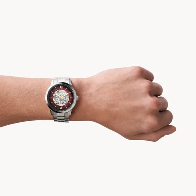 【FOSSIL】開芯鏤空機械錶-44mm 禮物 送禮 推薦(ME3209)