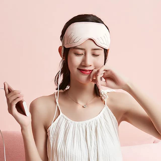 石墨烯熱敷眼罩(蒸汽眼罩 眼部熱敷 溫熱眼罩 交換禮物)