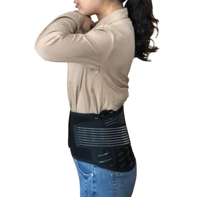 【Qi Mei 齊美】台灣製 竹炭遠紅外線人體專學雙層挺立護腰帶2件組(竹炭消臭 遠紅外線 交叉加壓 父親節禮物)