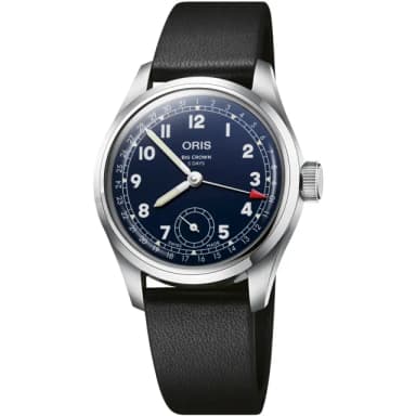 【ORIS 豪利時】BIG CROWN CALIBRE 403自製機芯 指針式日期錶-38mm 送禮 禮物 推薦(0140377764065-0751911)
