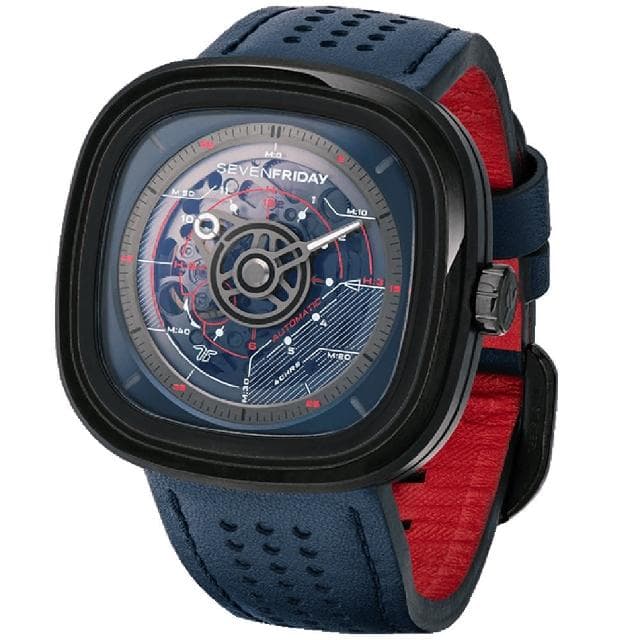 【SEVENFRIDAY】T系列 特殊漸層自動上鍊機械錶 送禮 禮物 推薦(T3/03)