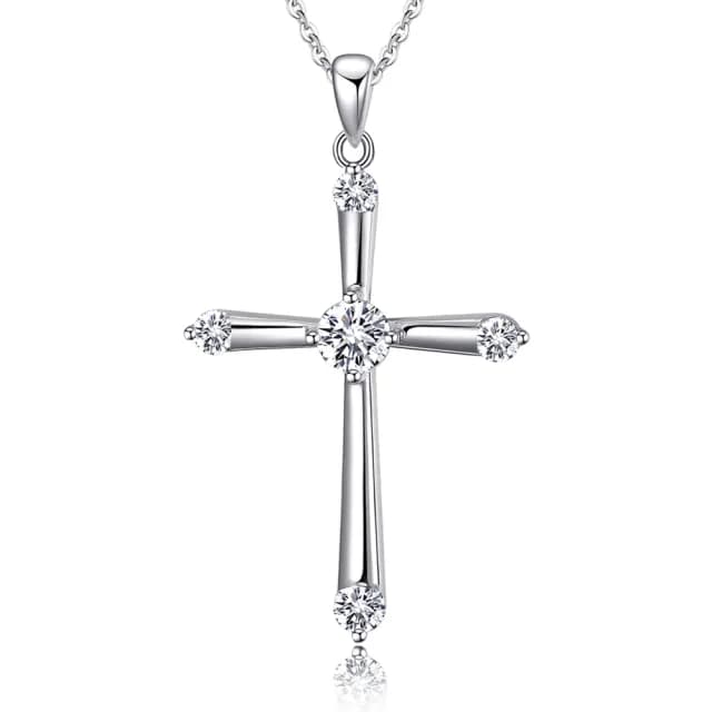 【Majalica】純銀項鍊．交換禮物．快速倉(銀色白鋯)