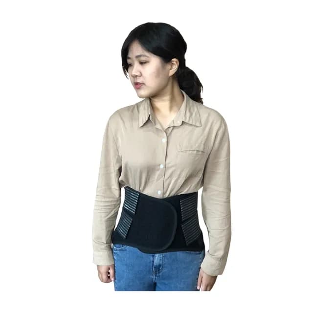 【Qi Mei 齊美】透氣不悶熱 高端科技透氣網孔可調式護腰2入組-台灣製(運動 護具 父親節禮物)