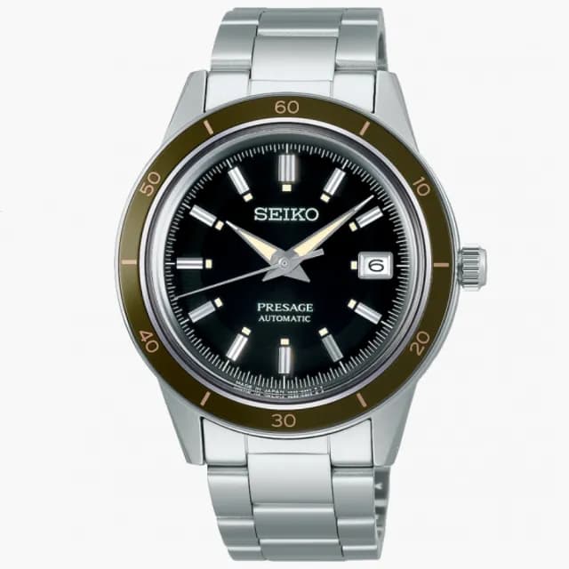【SEIKO 精工】Presage系列 Style60’s 復古風 機械腕錶 父親節 禮物 送禮 推薦(SRPG07J1/4R35-05A0G)