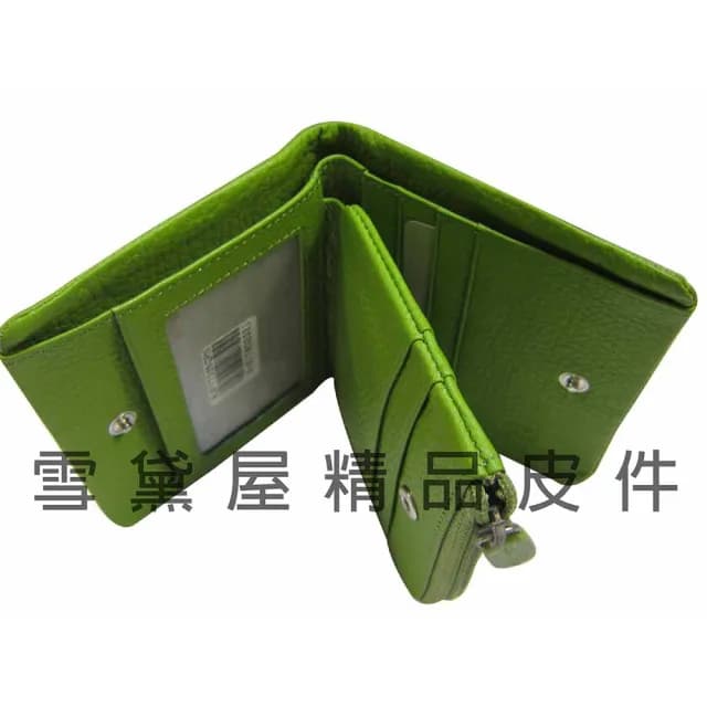 【SNOW.bagshop】情人節禮物 真皮包包  短夾中性復古皮夾暗釦(二折式主袋100%進口軟質牛皮革輕巧大方中性款