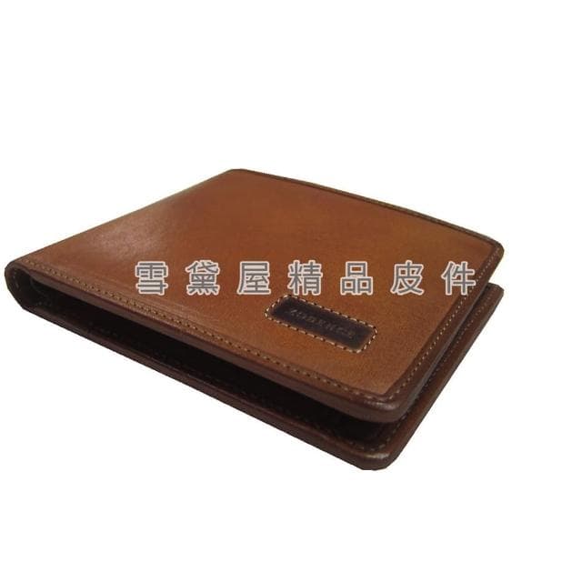【SNOW.bagshop】母親節禮物 男用短型皮夾(進口專櫃100%進口牛皮標準尺寸復古二折型內釦蓋式零錢袋)