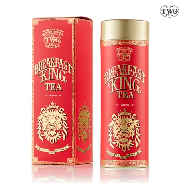 【TWG Tea】頂級訂製茗茶 國王早餐茶 130g/罐(Breakfast King Tea;紅茶)