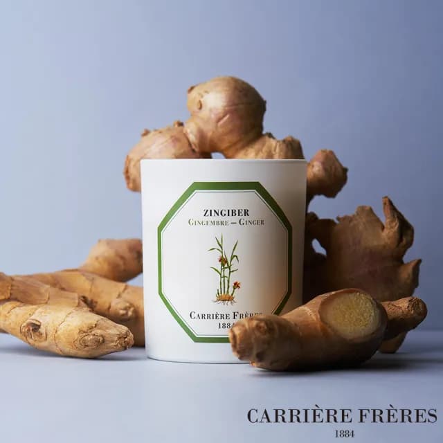 【Carriere Freres】生薑 185g 天然手工香氛蠟燭(Ginger)