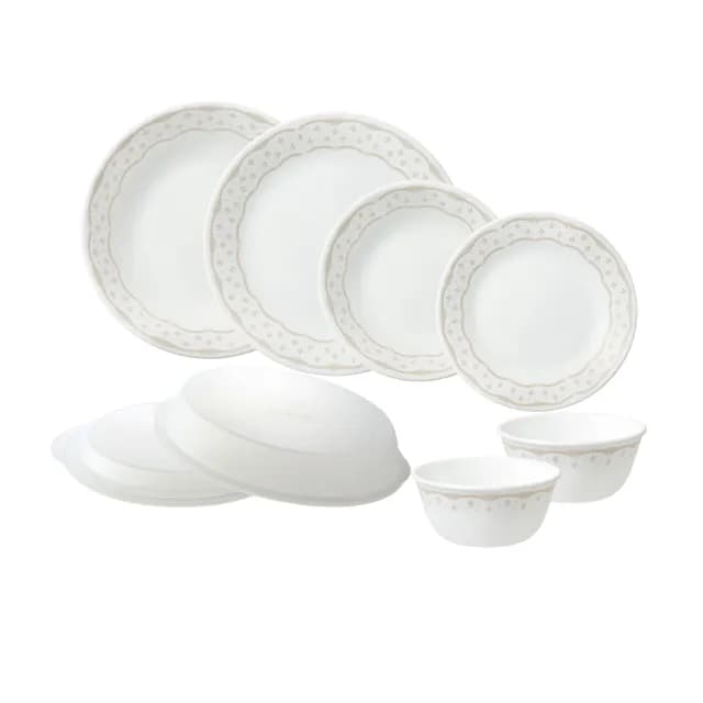 【CorelleBrands 康寧餐具】皇家饗宴8件式餐盤組
