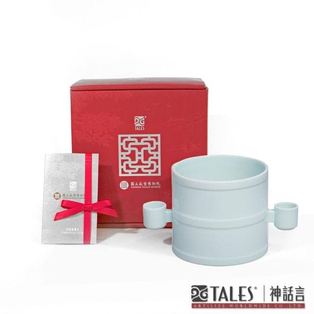 【TALES 神話言】故宮國寶雅翫-嘉量成器 青瓷(文創 禮品 禮物 收藏 茶具)