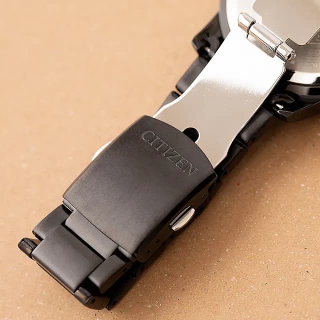 【CITIZEN 星辰】亞洲限定光動能三眼計時手錶(CA0615-59E)