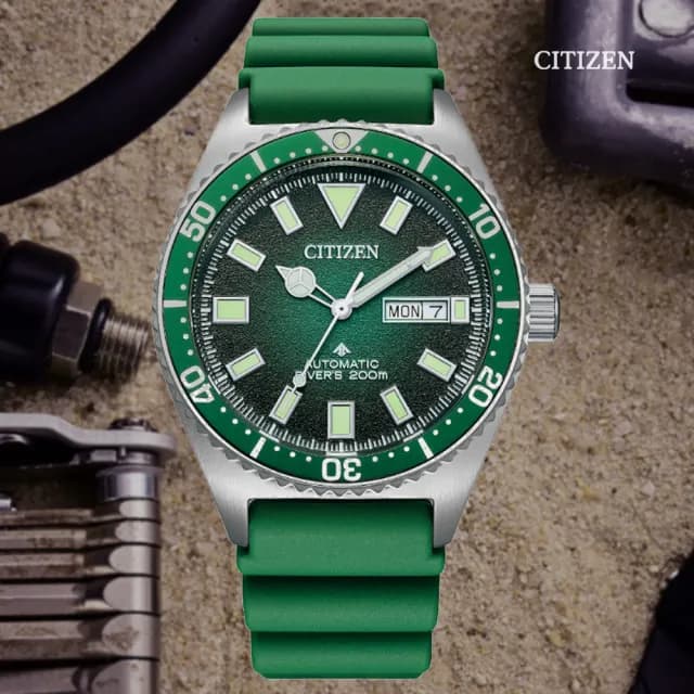 【CITIZEN 星辰】PROMASTER 新NY012多彩 潛水機械錶 畢業禮物 送禮 推薦(NY0121-09X)