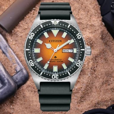 【CITIZEN 星辰】PROMASTER 新NY012多彩 潛水機械錶 畢業禮物 送禮 推薦(NY0120-01Z)
