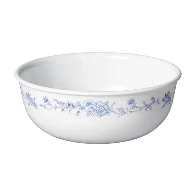 【CORELLE 康寧餐具】優雅淡藍473ML韓式湯碗(416)