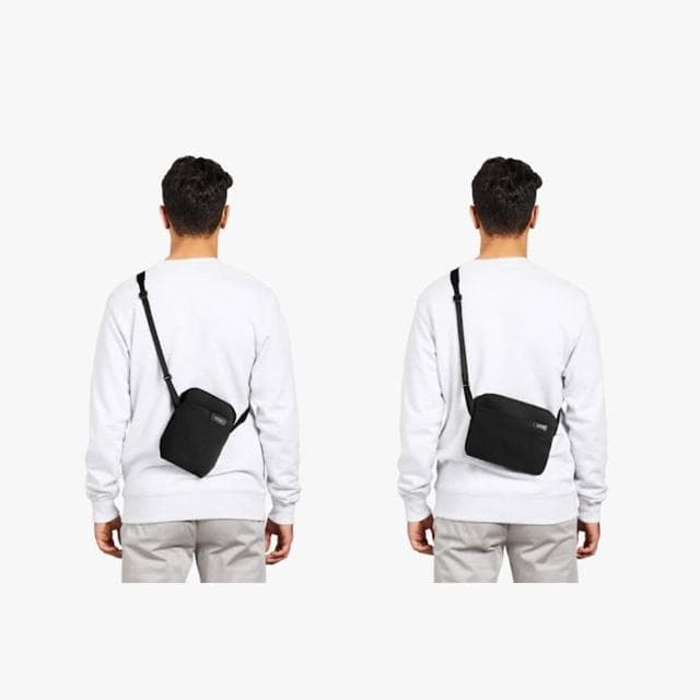 【Bellroy】City Pouch Plus 斜背包 側背包 小包 收納隔層 母親節 送禮 禮物(黑色)