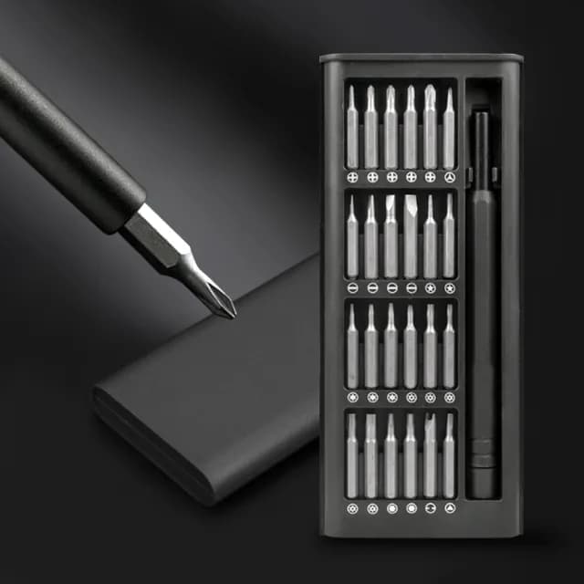 【Airy 輕質系】24合1精修磁吸螺絲刀套裝(螺絲起子 / 維修工具 / 手機維修螺絲起子組)