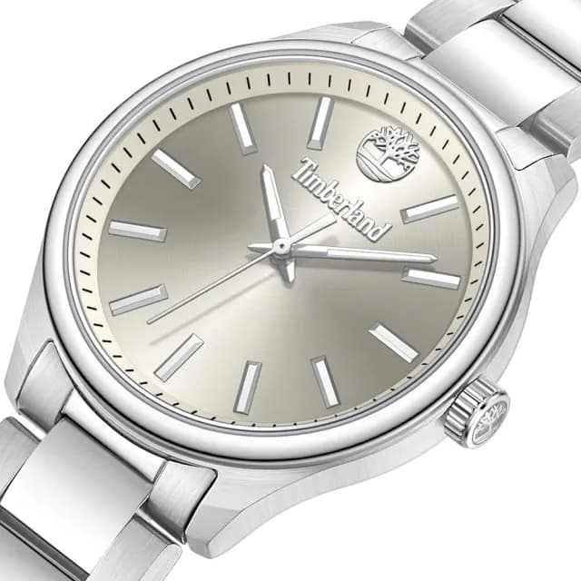 【Timberland】天柏嵐 休閒時尚大三針鋼帶女錶/38mm 禮物 送禮 推薦(TDWLG0030101)