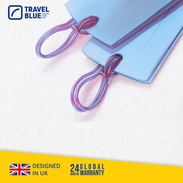 【Travel Blue 藍旅】Jelly 果凍行李掛牌 一組2入(行李吊牌)