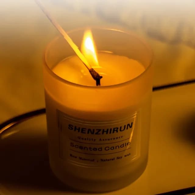 【TWBUY 台灣好購】大號浪漫香薰蠟燭杯(大豆天然植物萃取 安神舒眠 儀式感 浪漫禮物 生日禮物 320g)