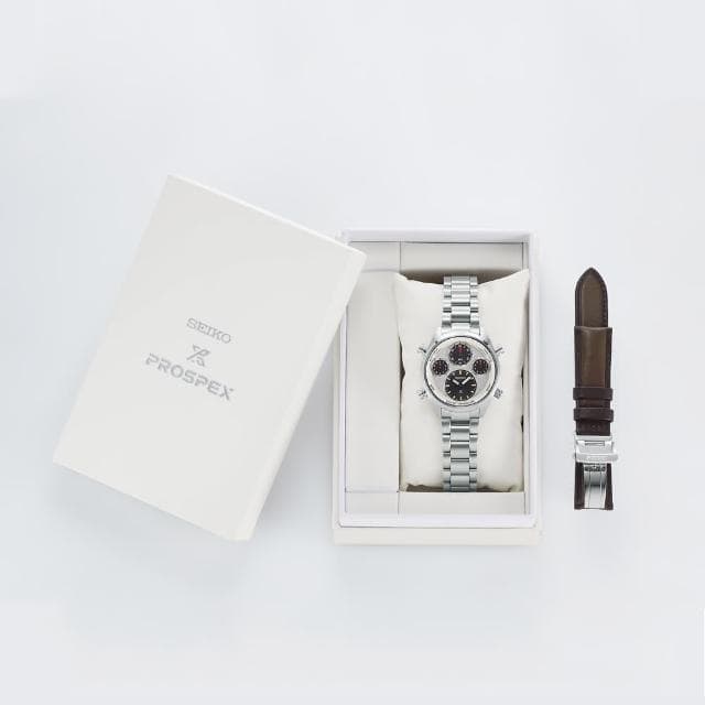 【SEIKO 精工】PROSPEX系列 40周年紀念 太陽能計時腕錶 母親節 禮物 推薦(SFJ009P1/8A50-00D0S)