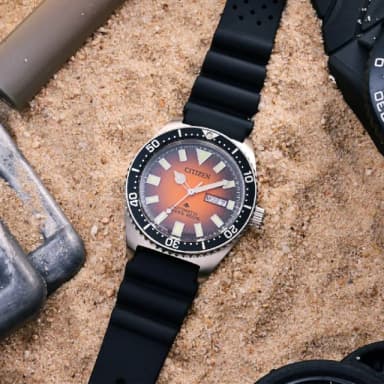 【CITIZEN 星辰 官方授權】PROMASTER 200米潛水機械錶-41mm/小丑魚 情人節 禮物(NY0120-01Z)