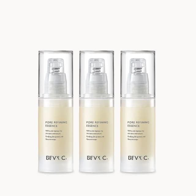 【BEVY C.】即期品-毛孔緊緻精華3件組(油肌推薦保養/效期至2026.08)