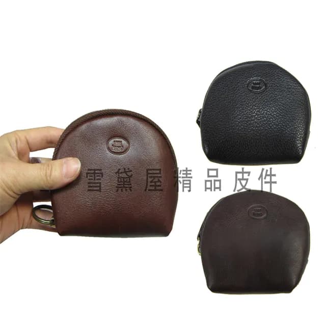 【18NINO81】雙11 真皮 零錢包鑰匙包中容量可放信用卡100%進口牛皮革材質(真皮包包 證件包全齡