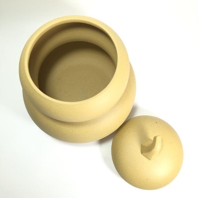 【創藝工坊】早期紫砂大茶倉 葫蘆款 段泥(創藝工坊 茶倉 早期紫砂 茶藝茶具 送禮推薦)