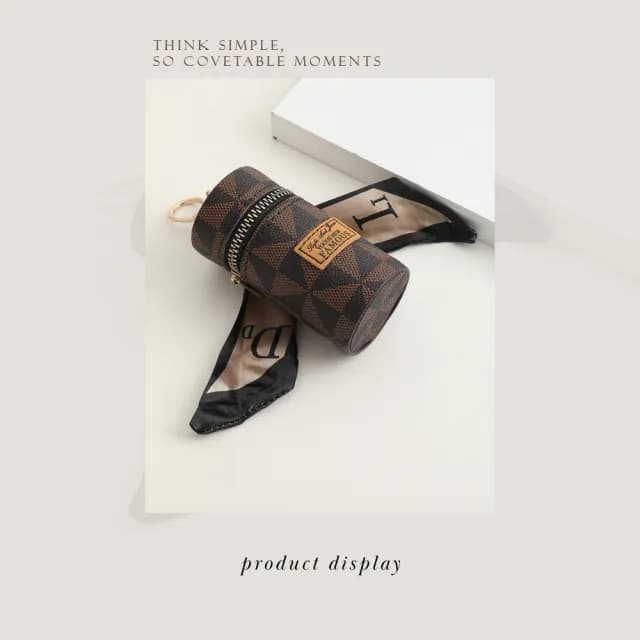 【小的收】雙11 法式時尚絲巾口紅包(隨身小包包 零錢包 小化妝包 鑰匙圈 鑰匙扣 女生 生