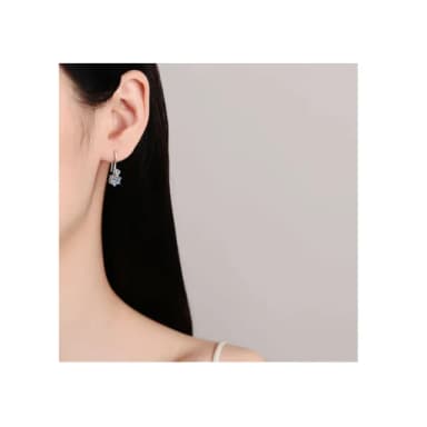 【A&R】莫桑鑽設計耳環款1.12克拉附精美禮盒(S925純銀 抗過敏 耳釘 情人節 生日 禮物)