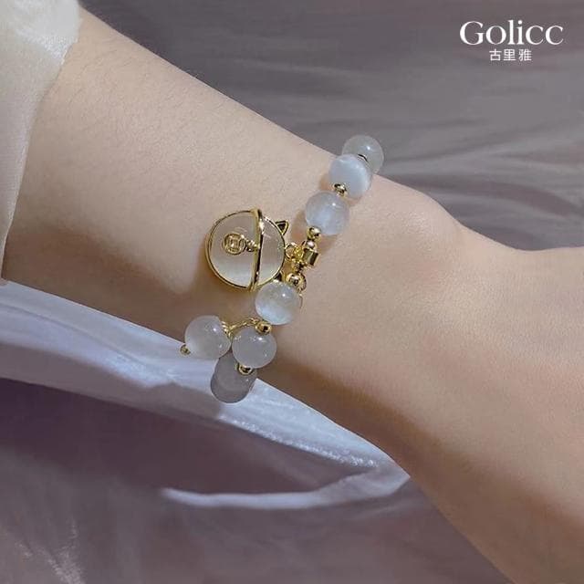 【Golicc】手鍊 招財貓(母親節 生日 情人節 手環 手繩 首飾 飾品 禮物)