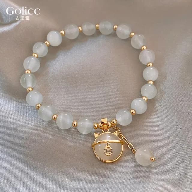 【Gulicc】手鍊 招財貓(雙11 聖誕節 生日 手環 手繩 首飾 飾品 禮物)