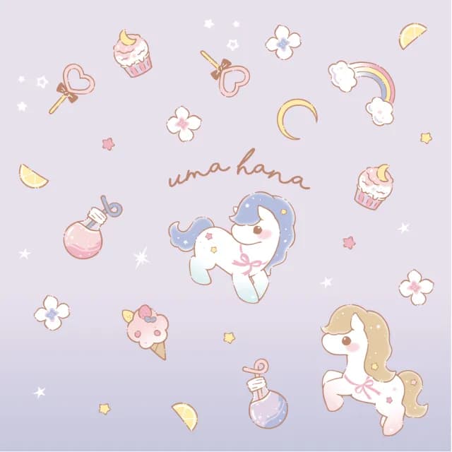 【uma hana】情人節禮物 七夕 彩虹小馬全封口設計A4文件防水包 的中水桶包(A4文件袋/手提袋/補習袋/防水包
