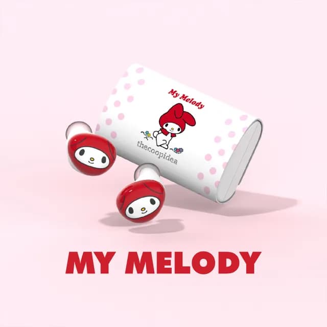 【thecoopidea】BEANS+ 真無線耳機(Sanrio/三麗鷗/美樂蒂Melody)