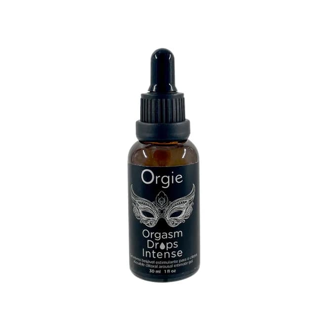 【ORGIE】Drops Intense｜小銀瓶女性快感加強版潤滑液 30ml(情趣用品 情趣職人 Orgie 潤滑液)