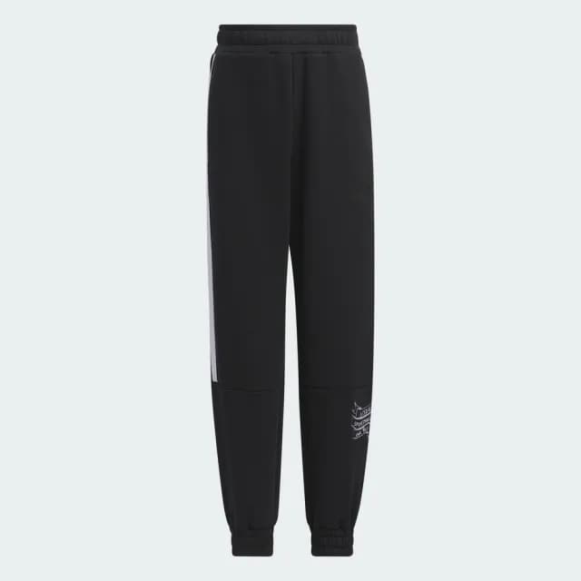 【adidas 愛迪達】運動長褲 童裝(IN6519)