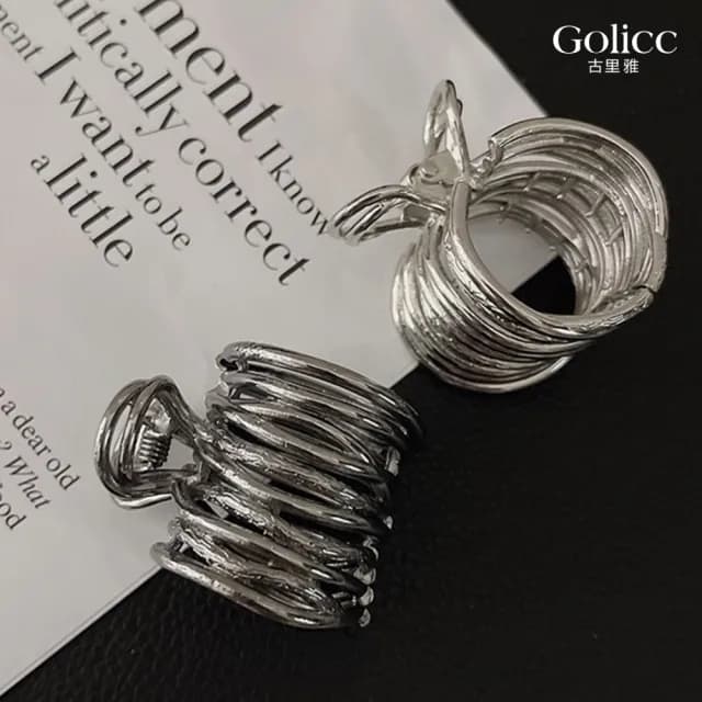 【Gulicc】髮夾 韓國 高馬尾 固定 神器(雙11 聖誕節 生日 髮飾 頭飾 鯊魚夾 抓夾 禮物)