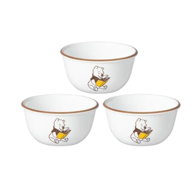 【CorelleBrands 康寧餐具】小熊維尼 復刻系列3件式飯碗組(C04)
