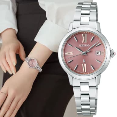 【SEIKO 精工】Lukia系列 輕奢 電波 萬年曆 太陽能腕錶 畢業禮物 送禮 推薦(SSVW219J/1B32-0AY0P)
