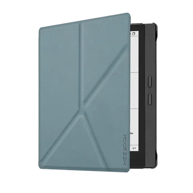 【MEEBOOK】M7 6.8 吋原裝翻蓋皮套(灰藍)