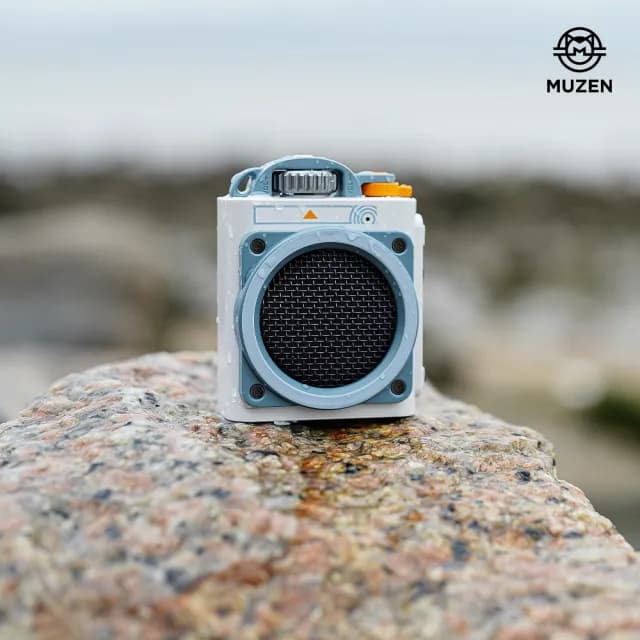 【MUZEN】Wild Go 可攜式戶外街頭藍牙喇叭(露營 街頭 戶外 滑板 登山 健行 IPX5防水 攜帶式 音響 情人節)